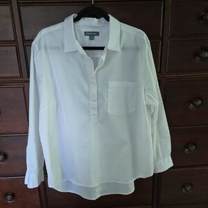 Women's Alexander Jordan White Pullover Top Size 1X